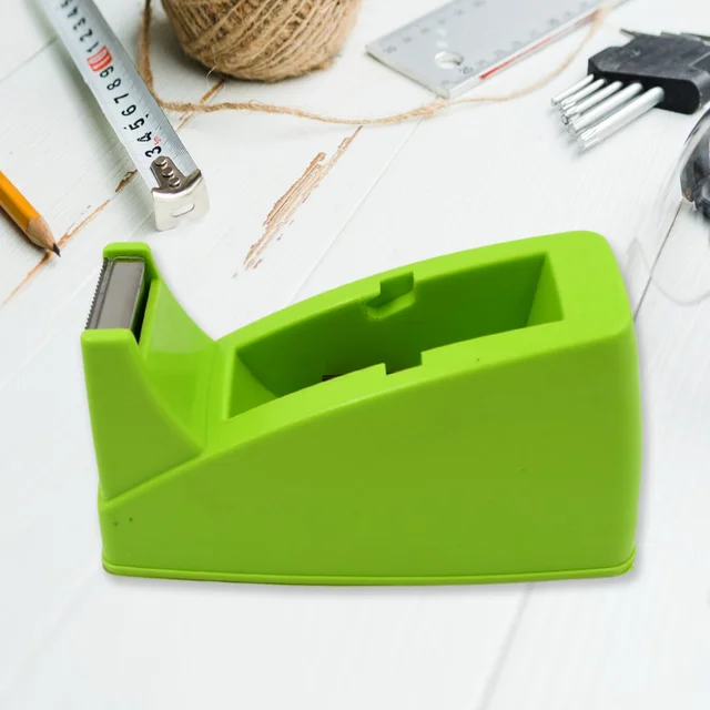 Tape Dispenser Cutter – Heavy Duty Plastic for Office | FastenMate