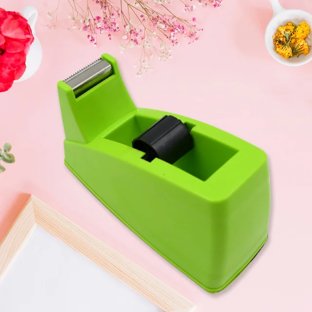 Tape Dispenser Cutter – Heavy Duty Plastic for Office | FastenMate