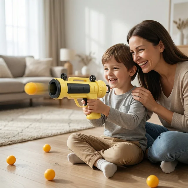 Target Titan Soft Ball Shooter – Safe Indoor & Outdoor Toy for Kids