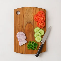 Teak Wood Chopping Board – Durable & Heavy Duty Kitchen Essential