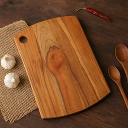 Teak Wood Chopping Board – Durable & Heavy Duty Kitchen Essential
