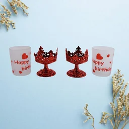 Tealight Holder – Stylish Plastic Candle Diya Stand for Festivals