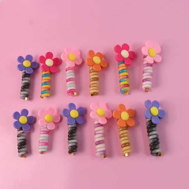 Telephone Wire Hairbands for Kids – Colourful & Gentle | Calm & Curl