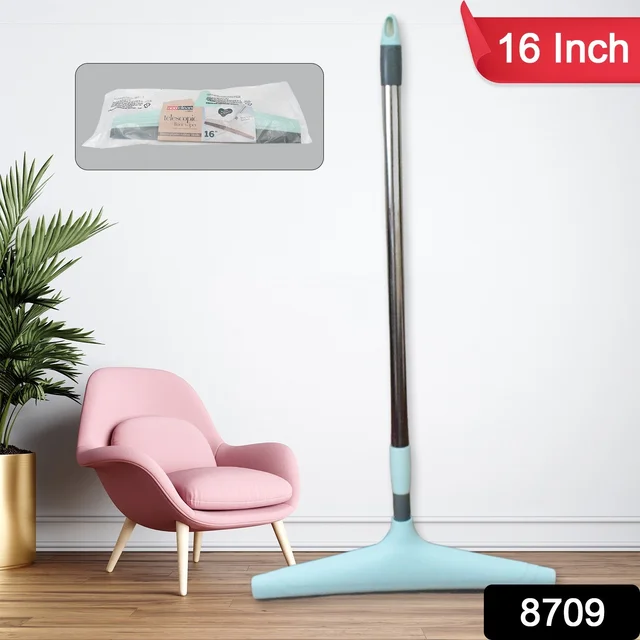 Telescopic Floor Wiper 16 Inch – Extendable Handle | Ganesh