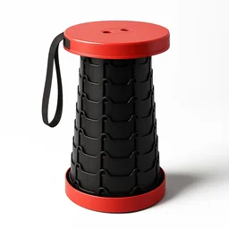 Telescopic Folding Stool – Adjustable Compact Portable Seat