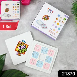 Tic Tac Toe Board Game – Classic Portable Strategy Set