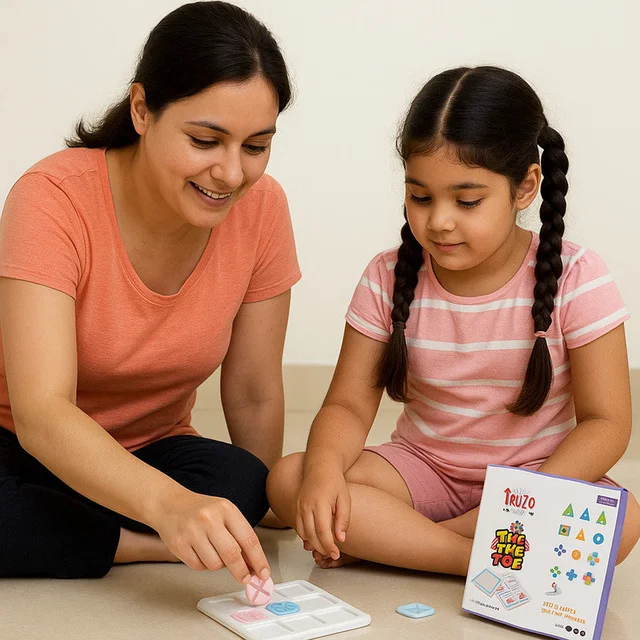 Tic Tac Toe Board Game – Classic Portable Strategy Set