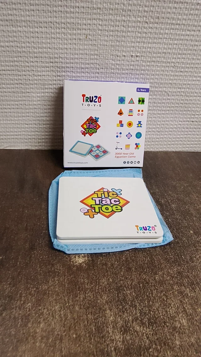 Tic Tac Toe Board Game – Classic Portable Strategy Set