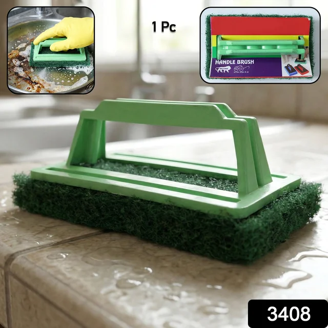 Tile Cleaning Scrubber Brush – Tough Stain Removal | Velvet Wipe