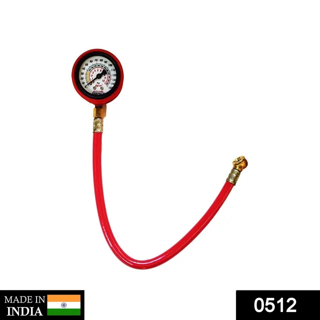 Tire Inflator Gauge – Heavy Duty Car Tyre Air Pressure | Carivox