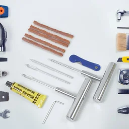 Tire Repair Kit – 13-Piece Portable Set | PowerPulse
