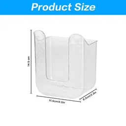 Tissue Dispenser Holder – Self-Adhesive Wall-Mounted Design