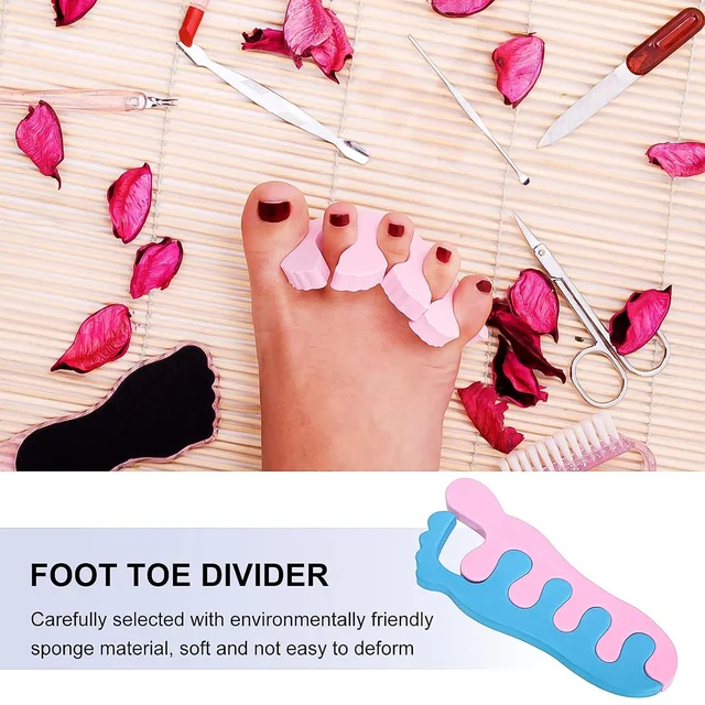 Toe Separators Sponge – Comfort & Alignment Pair | Velvet Wellness