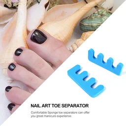 Toe Separators Sponge – Comfortable Toe Spacers for Pedicure | Velvet Wellness