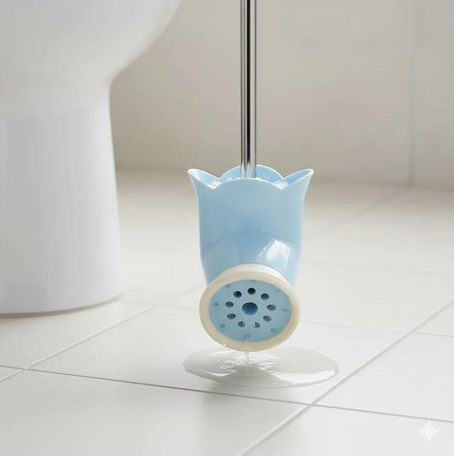 Toilet Brush with Holder – Western & Indian Toilets | Bathora