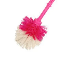 Toilet Cleaner Brush – Long Handle, Round Head | Velvet Wipe