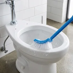 Toilet Cleaning Brush – Ergonomic, Long Handle | Velvet Wipe