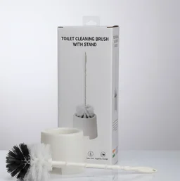 Toilet Cleaning Brush – Flexible Head & Potted Holder | Pro Clean