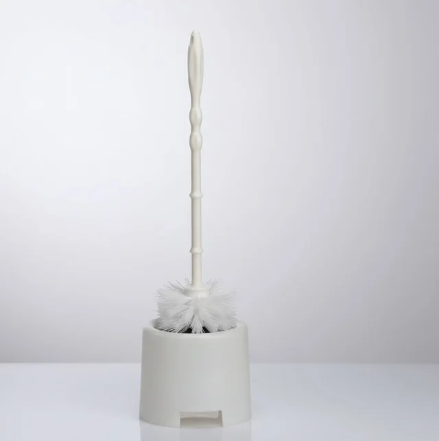 Toilet Cleaning Brush – Flexible Head & Potted Holder | Pro Clean