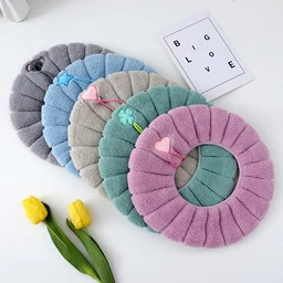 Toilet Seat Cover – Plush Washable for Warmth & Comfort | Bathora