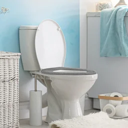Toilet Seat Cover – Plush Washable for Warmth & Comfort | Bathora