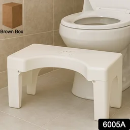 Toilet Squat Stool – Foldable, Non-Slip Bathroom Relief | storenzo