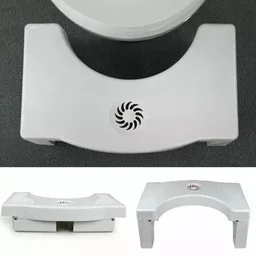 Toilet Squat Stool – Foldable, Non-Slip Bathroom Relief | storenzo