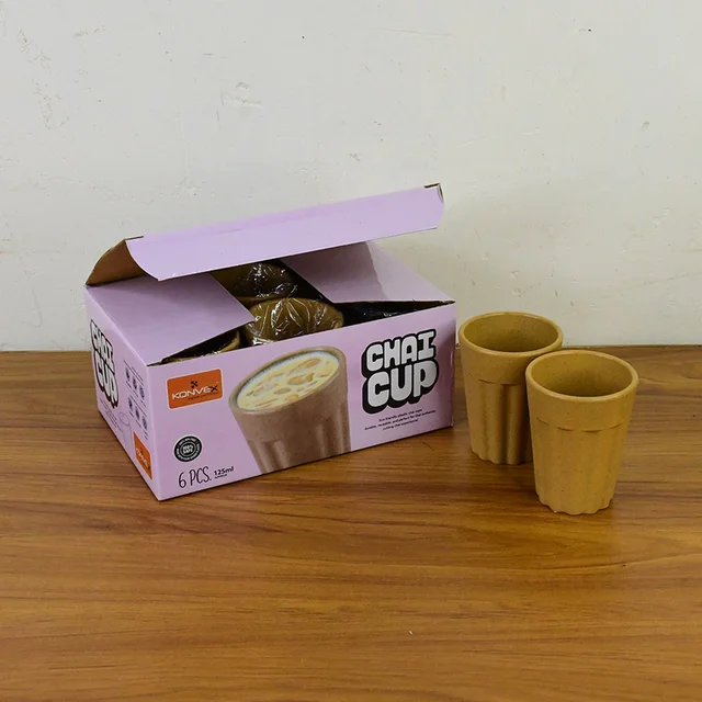Traditional Chai Cups – Durable Set of 6 for Authentic Tea