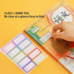 Transparent Adhesive Book Covers – 30 Pc Mix Size Set