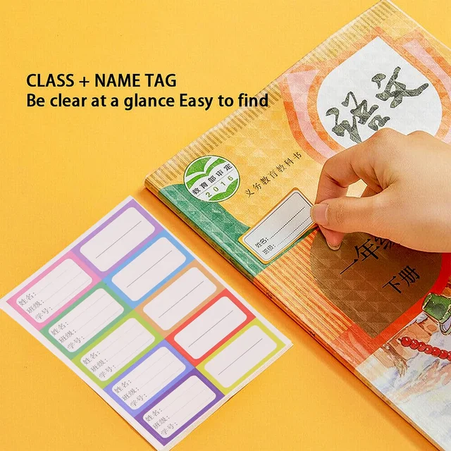 Transparent Book Cover – Waterproof Durable 10 Pcs Set 47x37cm