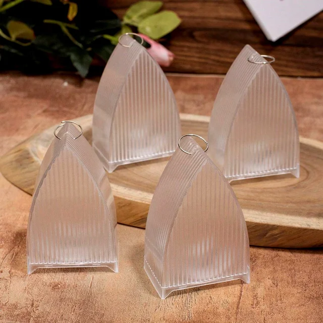 Transparent Decorative LED Candle Lights – Set of 24 Flameless
