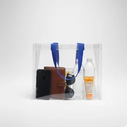 Transparent Gift Bag – Large Reusable Carrier | Velvet Organizers