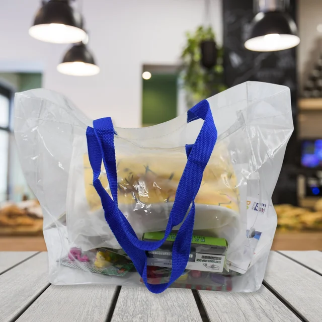 Transparent Gift Bag – Large Reusable Carrier | Velvet Organizers