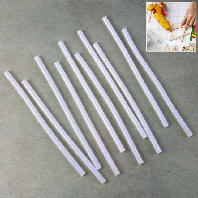 Transparent Hot Melt Glue Sticks – Strong Adhesive for DIY & Crafting