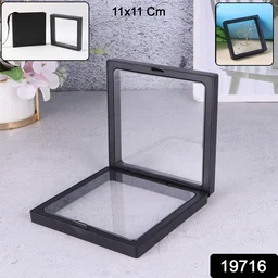 Transparent Jewellery Display Box – Floating 3D Effect for Showcasing