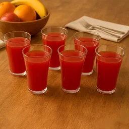 Transparent Plastic Drinking Glasses – Durable Set of 6 | Serve Stellar
