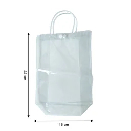Transparent PVC Carry Bag – Lightweight & Durable Organizer