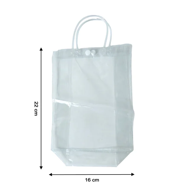 Transparent PVC Carry Bag – Lightweight & Durable Organizer