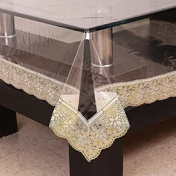 Transparent PVC Table Cover – Waterproof & Stylish for Dining