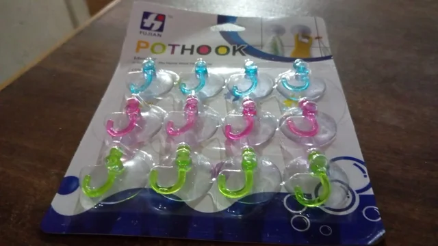 Transparent Suction Hooks – Strong Vacuum Sucker (12 Pc) | Indo Glow