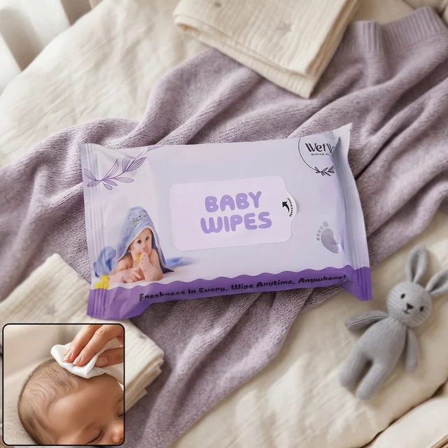 Travel Fresh Baby Wet Wipes – Gentle & Portable for Sensitive Skin