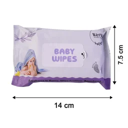 Travel Fresh Baby Wet Wipes – Gentle & Portable for Sensitive Skin