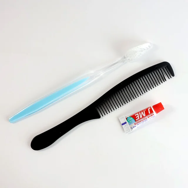 Travel Hygiene Kit – Compact 3-in-1 Toothbrush, Toothpaste & Comb