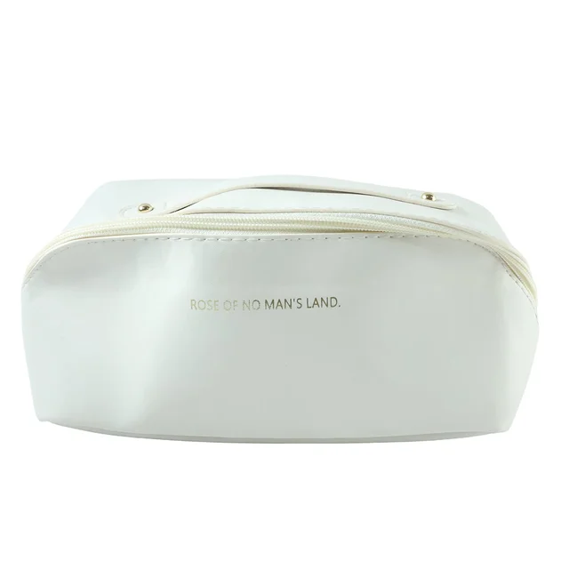 Travel Makeup Organizer – Waterproof Compact Pouch with Handle