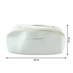 Travel Makeup Organizer – Waterproof Compact Pouch with Handle