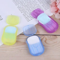 Travel Paper Soap Sheets – 20 Dissolvable Sheets in Mini Box | VelvetBubbles