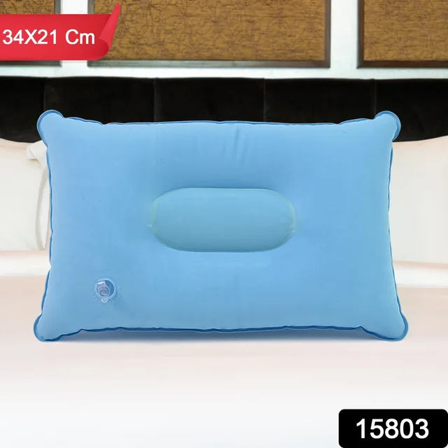 Travel Pillow – Inflatable, Comfortable & Portable 34×21 cm