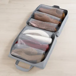 Travel Shoe Storage Bag – Waterproof Organizer for 3 Pairs