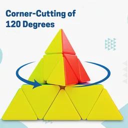 Triangle Puzzle Cube – Fast & Smooth Brain Teaser Toy
