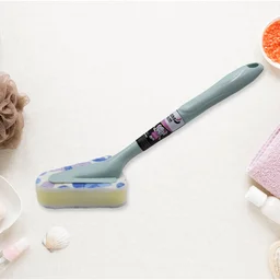 Triangular Sponge Brush – Long Handle Kitchen & Bathroom Cleaner | Velvet Wipe